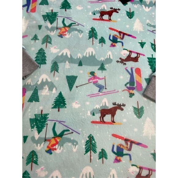 Cuddl Duds Maternity XS 2-piece Velour Pajama Top & Pajama Jogger Pants Set - Picture 3 of 7